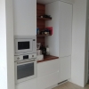 Белая встроенная кухня в Сочи